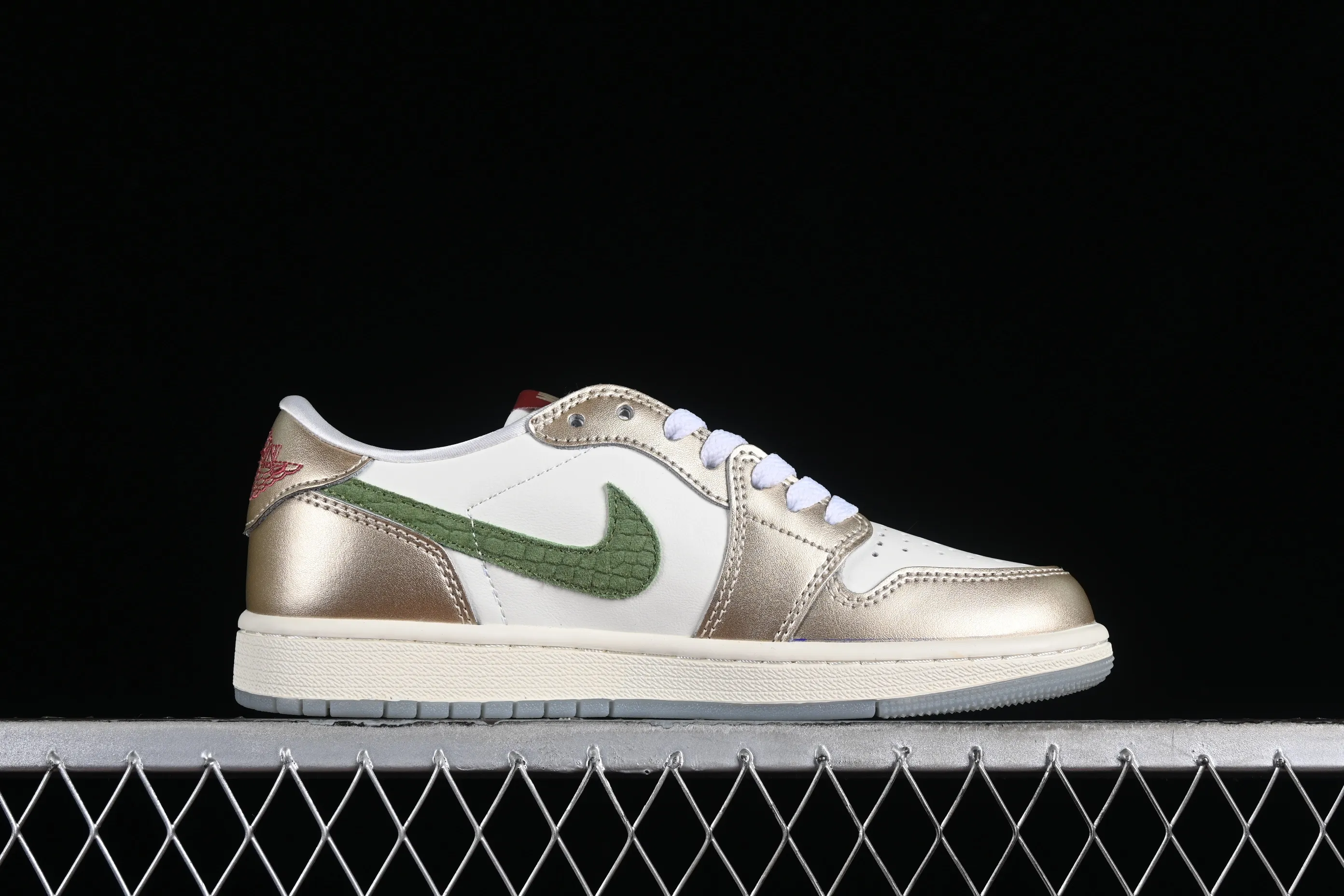 All categories Air Jordan Jordan series basketball shoes Air Jordan 1 Low Pure original Air Jordan 1 Low OG GS "Chinese New Year" AJ1 Joe 1 Dragon Year zodiac color low-top cultural casual sneakers FQ6593-100